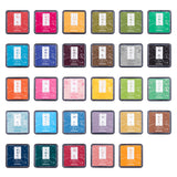 シヤチハタ スタンプパッド いろもよう わらべ 木賊色