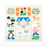 ハンカチ「FAVORITE TOY〈GARDEN〉」(濵 佳江)
