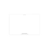 定型ポストカード ブランケットにくるまれる猫 (濵佳江)