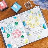 透明スタンプ「氷印」フラワーセット