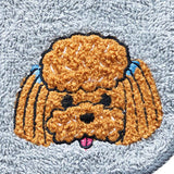 タオルハンカチ 刺しゅう moco(みやぎちか)