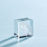 透明スタンプ「氷印」小サイズ シャケ