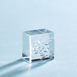 透明スタンプ「氷印」小サイズ スワン