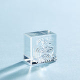 透明スタンプ「氷印」小サイズ ヨークシャテリア