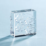 透明スタンプ「氷印」大サイズ ツバキ