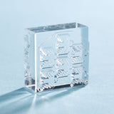 透明スタンプ「氷印」大サイズ トリ