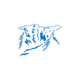 透明スタンプ「氷印」大サイズ ヤマ