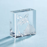 透明スタンプ「氷印」大サイズ コーギー