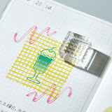 透明スタンプ「氷印」スイーツセット