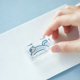 透明スタンプ「氷印」ネコセット