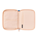 HITOTOKI NOTE パスポートサイズ ラウンドジップタイプ フラワー