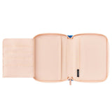 HITOTOKI NOTE パスポートサイズ ラウンドジップタイプ フラワー