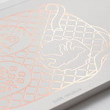 HITOTOKI NOTE 専用リフィル(コミックサイズ) 箔押し ピンクゴールド