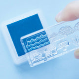 透明スタンプ「氷印」オデカケセット