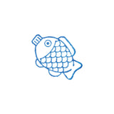 透明スタンプ「氷印」小サイズ ショウユイレ