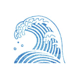 透明スタンプ「氷印」大サイズ ナミ