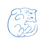 透明スタンプ「氷印」大サイズ ネコ