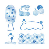 透明スタンプ「氷印」モリセット