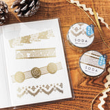 SODA クロスステッチ (ホワイトゴールド箔×型抜きタイプ)