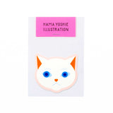 ダイカットステッカー ねこ (濵佳江)