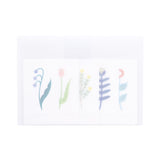 サンキューカードセット 5flowers(totoganashi)