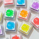 氷印 スタンプパッドセット(蛍光)