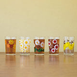 中コップ8 花まわし(アデリアレトロ)