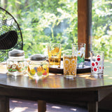 中コップ8 花まわし(アデリアレトロ)