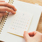 HITOTOKI NOTE MONTHLY SEAL 2025年版