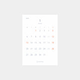 HITOTOKI NOTE MONTHLY SEAL 2025年版