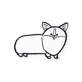 HITOTOKIステッカー みやぎちか いぬ2