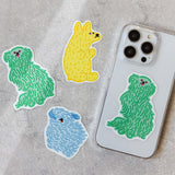 HITOTOKIステッカーいぬセット 茂苅恵|HITOTOKI公式オンラインストア