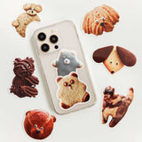 ダイカットステッカー クマッキー2