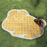 レジャーシート(クッションタイプ) クマッキー