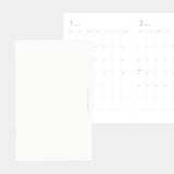 HITOTOKI NOTE MONTHLY 2024年版 コミックサイズ