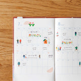 HITOTOKI NOTE MONTHLY 2024年版 パスポートサイズ