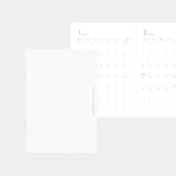 HITOTOKI NOTE MONTHLY 2024年版 パスポートサイズ