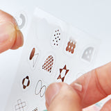 KITTA COLLAGE スイサイ(シルバー箔)