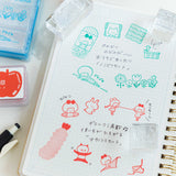 透明スタンプ「氷印」ノンビリセット