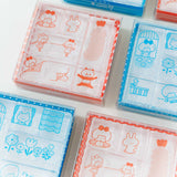 透明スタンプ「氷印」ノンビリセット