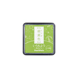 シヤチハタ スタンプパッド いろもよう わらべ 萌黄色