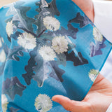 Handkerchief Tanpopo(turquoise blue)(大槻優美)