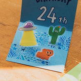 ポップアップシール エイリアン