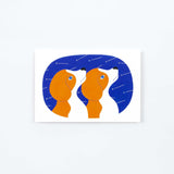 定型ポストカード 雨の日(いぬ)(濵佳江)