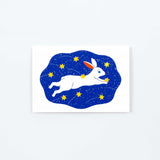 定型ポストカード スペースラビット (濵佳江)