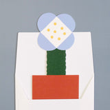 おはなのカード(封筒つき) B(しまむらひかり)