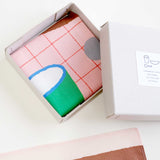 ミニハンカチ ごちそう (しまむらひかり)