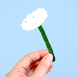 おはなステッカー シロ(しまむらひかり)