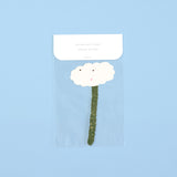 おはなステッカー シロ(しまむらひかり)