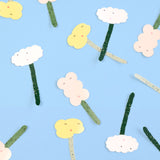 おはなステッカー キイロ(しまむらひかり)